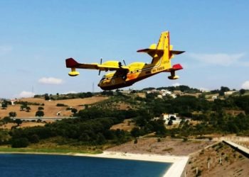 La diga di Campolattaro contro gli incendi nel Sannio