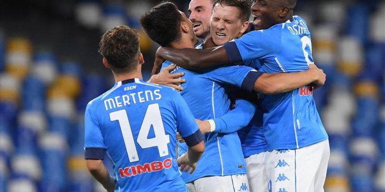 Zielinski in Napoli-Genoa dopo il gol