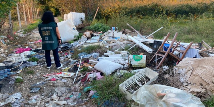 rifiuti abbandonati
