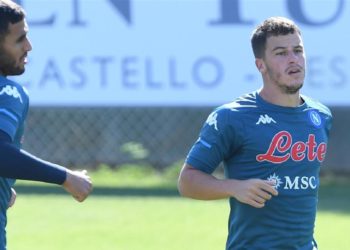 Napoli allenamento