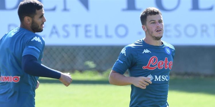 Napoli allenamento