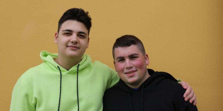 Pasquale Marsilio (a sinistra) insieme a Marco Carazita