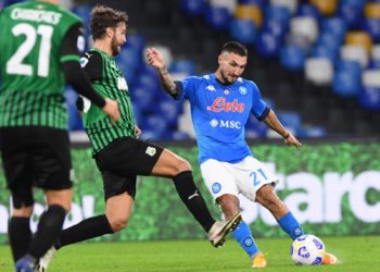 Napoli-Sassuolo 0-2, passo indietro per gli azzurri e De Zerbi meglio di Gattuso