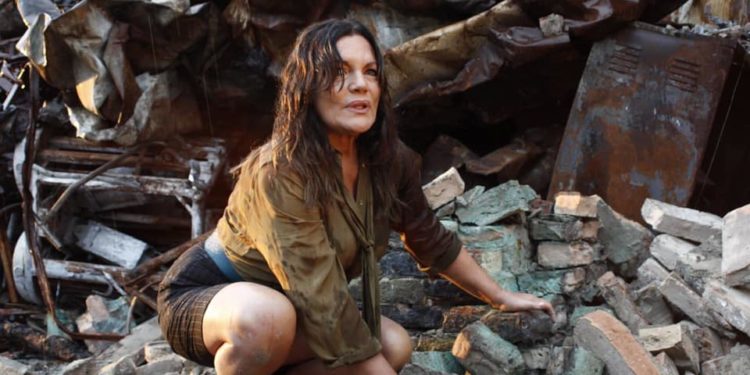 Cristina Donadio in un’immagine del film di Sandro Dionisio “Voce ‘e Sirena”