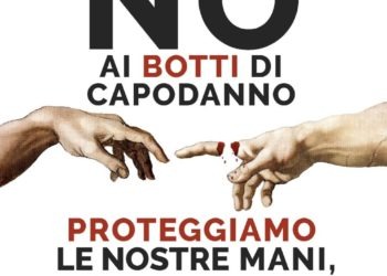 San Giorgio a Cremano, campagna choc contro i botti illegali: utilizzata l’opera di Michelangelo con un dito mozzato