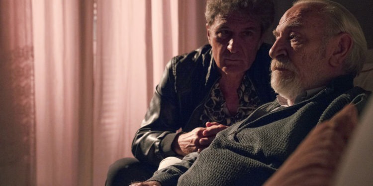 Andrea Renzi e Renato Carpentieri in "Santa Lucia" di Marco Chiappetta (foto di Serena Petricelli)