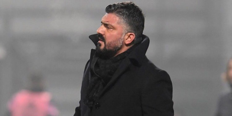 L'allenatore del Napoli, Rino Gattuso