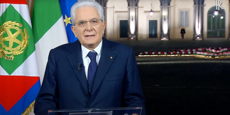 Il presidente della Repubblica, Sergio Mattarella