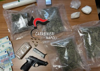 Trovato con droga, pistola e documenti falsi a Torre del Greco: arrestato 41enne