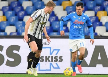 Il Napoli continua a perdere pezzi: Lozano fuori per almeno tre settimane