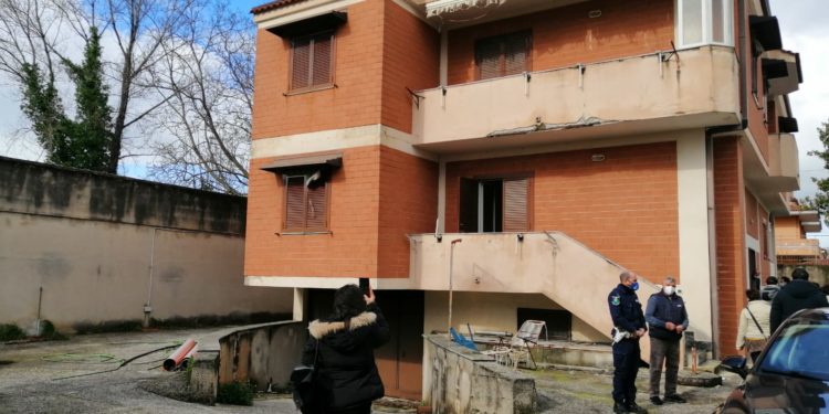 Il bene confiscato in via Madonna dell'Olio ad Aversa