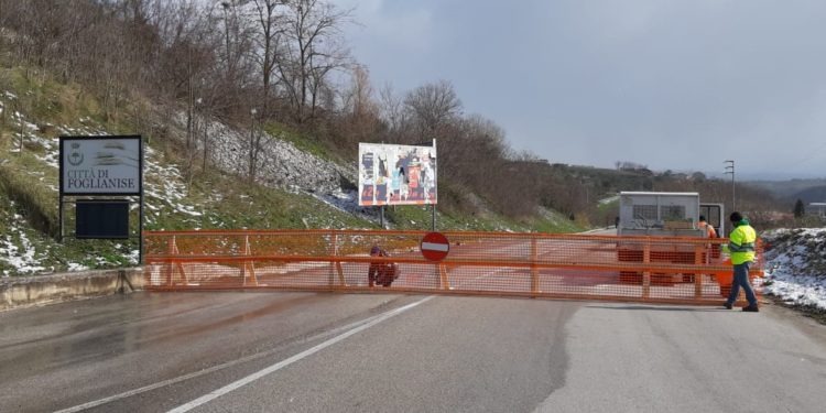 La provinciale del Beneventano chiusa al traffico