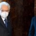 Da sinistra, il presidente Mattarella e Mario Draghi