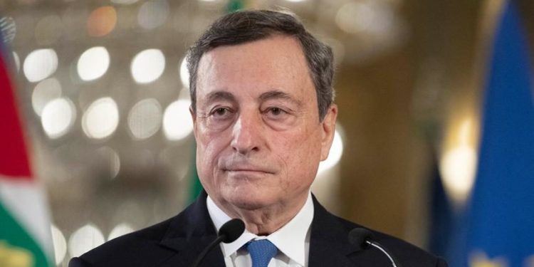 Mario Draghi, presidente del Consiglio