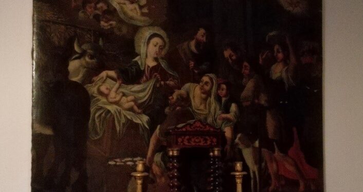 Adorazione del Bambino, il quadro restituito alla chiesa di Santa Maria delle Grazie
