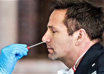 diminuisce il tasso di contagio al covid nel casertano.