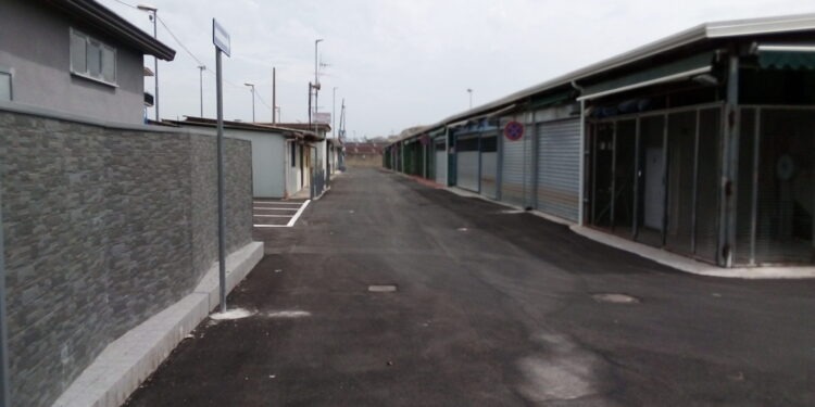 La parte del Mof aperta dove sono terminati i lavori