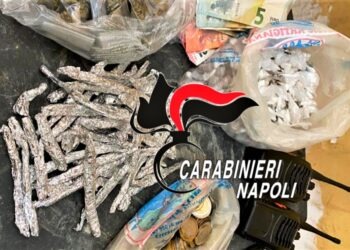 Caivano, blitz nel Parco Verde: sequestrate centinaia di dosi di droga