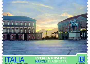 Il francobollo dedicato a Napoli
