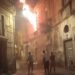 Aversa: incendio divora abitazione in via San Nicola (Video e foto)