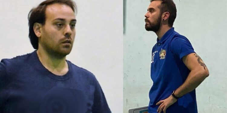 Luca Reinaudi e Simone Rotunno nello staff dell'Arzano Volley