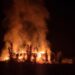 Aggiornamento – Incendio sulla provinciale che porta a Castel Volturno, in un’azienda agricola di via Santa Maria a Cubito(Video e foto)