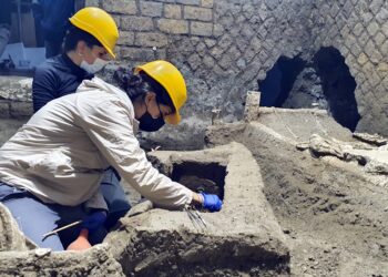 A Pompei nuova eccezionale scoperta: in un’antica villa riaffiora intatta la stanza degli schiavi (Video e foto)