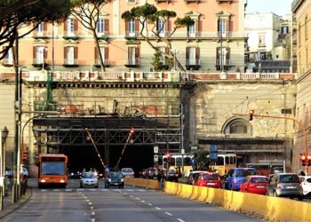 Napoli, furto alla Galleria Vittoria: rubati un chilometro e mezzo di rame