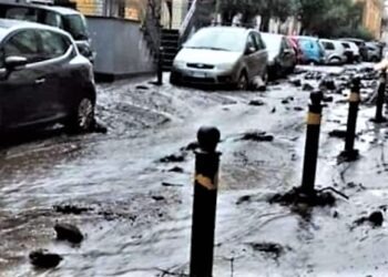 Alto casertano e Litorale domizio sott’acqua a causa del maltempo