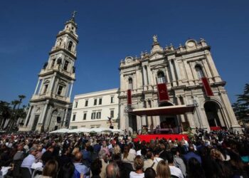 Supplica alla Madonna di Pompei, Il cardinale Mario Grech: scommettere sull’uomo per difendere la pace