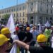 Bonus edilizia, oltre mille tra imprenditori edili, tecnici ed operai in corteo a Napoli