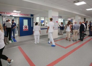 Aggredisce con forchettone da cucina le guardie giurate dell’Ospedale del Mare