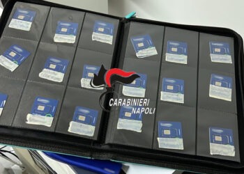 Truffe online, Carabinieri sgominano banda a Sant’Anastasia: vendevano sul web carte di identità e sim contraffatte (Foto)