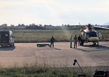 Colto da un infarto improvviso: salvato grazie all’eliambulanza dell’Aeronautica Militare di Grazzanise