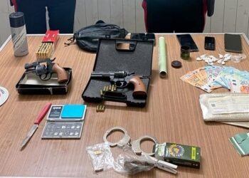 Blitz dei carabinieri in provincia di Caserta: trovate 2 pistole in un terreno agricolo