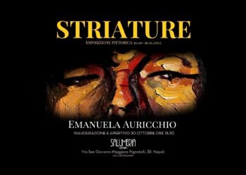 “Striature”: la pittrice Emanuela Auricchio in mostra all’ “Upnea” di Napoli