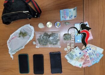 Quarto Flegreo, sorpresi con la droga in auto: tre arresti per spaccio (Foto)