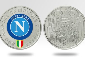 Medaglia celebrativa del terzo scudetto del Napoli: è possibile prenotarla negli uffici postali