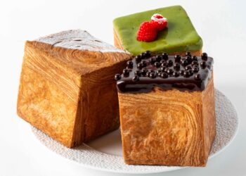 Crubik, il cornetto a forma di cubo: uno dei prodotti di pasticceria più virali sui social