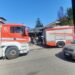 Paura ad Aversa: in fiamme un noto bar di viale Kennedy (Foto)