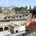 Parco archeologico di Ercolano: notevole afflusso di turisti in occasione di Ferragosto