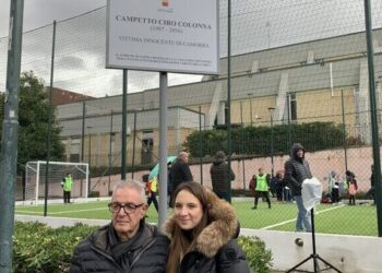 Ponticelli, riapre campetto di calcio in onore di Ciro Colonna, vittima innocente della camorra