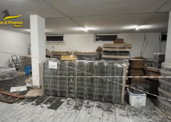 Champagne, olio e alcool contraffatti: maxi-sequestro della GdF di Casalnuovo