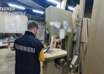 San Marcellino, blitz dei carabinieri, sequestrata falegnameria abusiva, denunciato il gestore