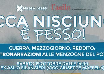 A Napoli il controvertice di “Paese Reale” su pace, reddito e Mezzogiorno