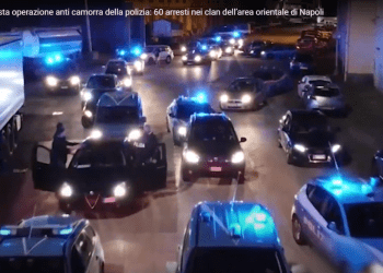 Vasta operazione anti camorra: 60 arresti nei clan dell’area orientale di Napoli (Video)