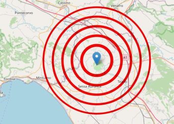 Nuova scossa di terremoto a Roccamonfina alle 20:03 di ieri sera: intensità di 2.7 gradi della scala Richter