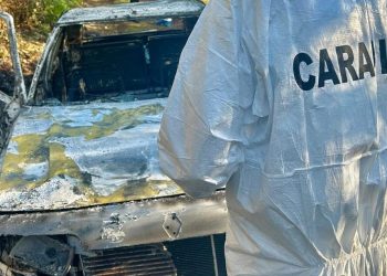 Nelle campagne del Casertano trovato corpo parzialmente carbonizzato di un uomo