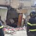 Orta di Atella, sfiorata la tragedia: crolla muro di un edificio durante i lavori di messa in sicurezza