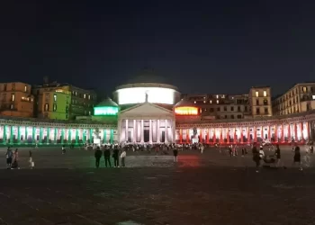 Piazza del Plebiscito si accende di nuova luce: inaugurato il nuovo sistema di illuminazione artistica